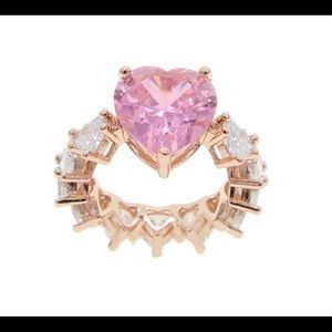 Pink Barbie Heart Ring